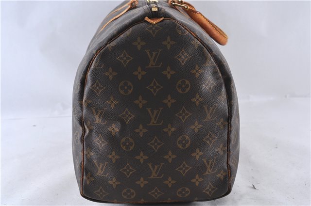 Authentic LOUIS VUITTON Monogram Keepall 50 Boston Bag M41426 LV Junk 4643C