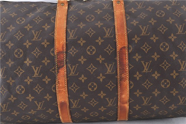 Authentic LOUIS VUITTON Monogram Keepall 50 Boston Bag M41426 LV Junk 4643C