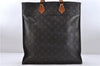 Authentic Louis Vuitton Monogram Sac Plat Hand Bag M51140 LV 4643D