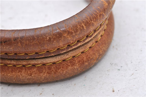 Authentic Louis Vuitton Monogram Sac Plat Hand Bag M51140 LV 4643D