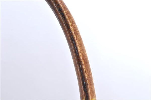 Authentic Louis Vuitton Monogram Sac Plat Hand Bag M51140 LV 4643D