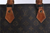 Authentic Louis Vuitton Monogram Sac Plat Hand Bag M51140 LV 4643D
