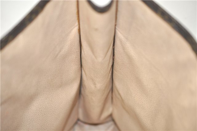 Authentic Louis Vuitton Monogram Sac Plat Hand Bag M51140 LV 4643D