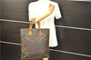 Authentic Louis Vuitton Monogram Sac Plat Hand Bag M51140 LV 4643D