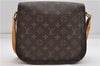 Auth Louis Vuitton Monogram Saint Cloud GM Shoulder Cross Bag M51242 LV 4644D