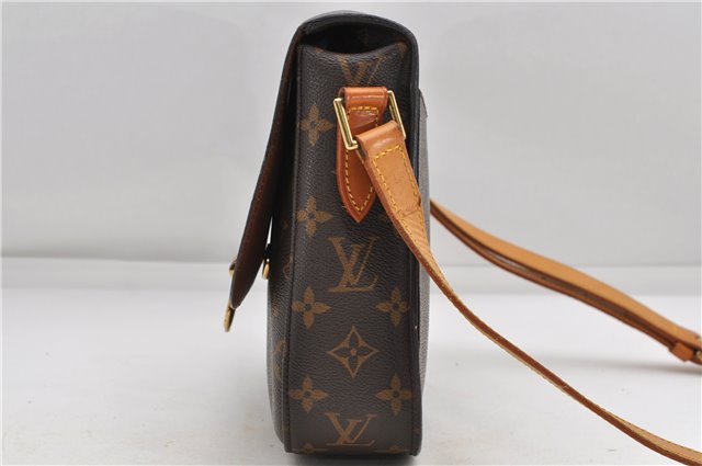 Auth Louis Vuitton Monogram Saint Cloud GM Shoulder Cross Bag M51242 LV 4644D