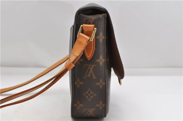 Auth Louis Vuitton Monogram Saint Cloud GM Shoulder Cross Bag M51242 LV 4644D
