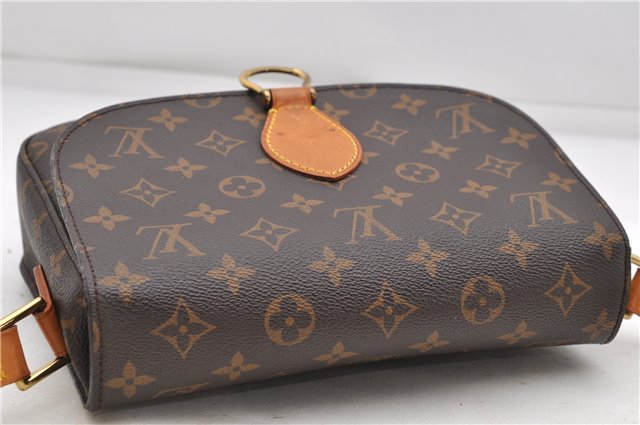 Auth Louis Vuitton Monogram Saint Cloud GM Shoulder Cross Bag M51242 LV 4644D