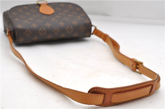 Auth Louis Vuitton Monogram Saint Cloud GM Shoulder Cross Bag M51242 LV 4644D