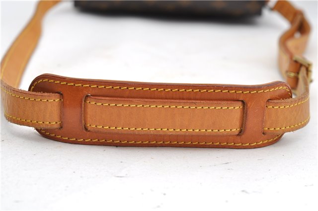 Auth Louis Vuitton Monogram Saint Cloud GM Shoulder Cross Bag M51242 LV 4644D