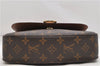 Auth Louis Vuitton Monogram Saint Cloud GM Shoulder Cross Bag M51242 LV 4644D
