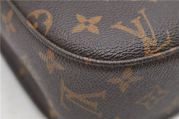 Auth Louis Vuitton Monogram Saint Cloud GM Shoulder Cross Bag M51242 LV 4644D