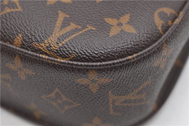 Auth Louis Vuitton Monogram Saint Cloud GM Shoulder Cross Bag M51242 LV 4644D