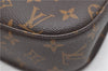 Auth Louis Vuitton Monogram Saint Cloud GM Shoulder Cross Bag M51242 LV 4644D