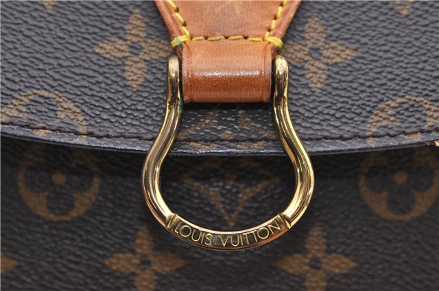 Auth Louis Vuitton Monogram Saint Cloud GM Shoulder Cross Bag M51242 LV 4644D