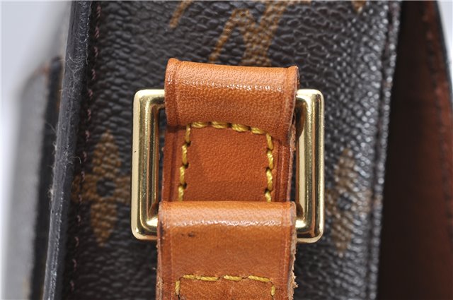 Auth Louis Vuitton Monogram Saint Cloud GM Shoulder Cross Bag M51242 LV 4644D