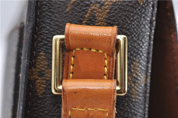 Auth Louis Vuitton Monogram Saint Cloud GM Shoulder Cross Bag M51242 LV 4644D