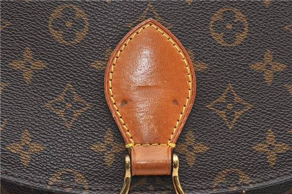 Auth Louis Vuitton Monogram Saint Cloud GM Shoulder Cross Bag M51242 LV 4644D