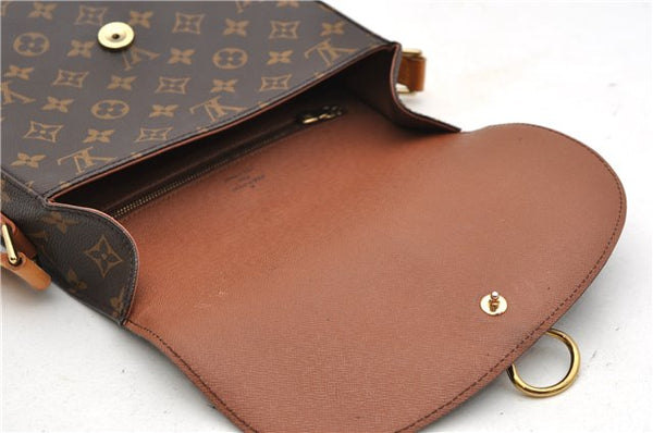 Auth Louis Vuitton Monogram Saint Cloud GM Shoulder Cross Bag M51242 LV 4644D