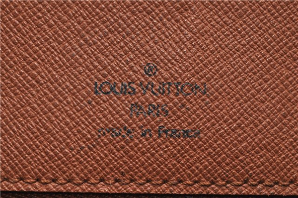 Auth Louis Vuitton Monogram Saint Cloud GM Shoulder Cross Bag M51242 LV 4644D