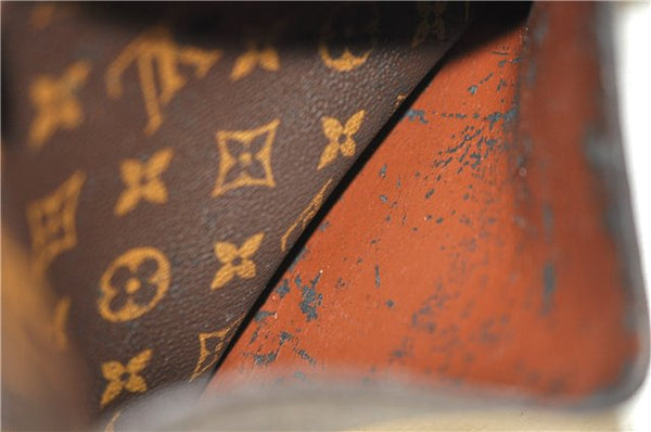 Auth Louis Vuitton Monogram Saint Cloud GM Shoulder Cross Bag M51242 LV 4644D