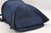 Auth HERMES Sherpa Backpack to the Stars Exhibition 1999 Limited Navy Blue 4645C