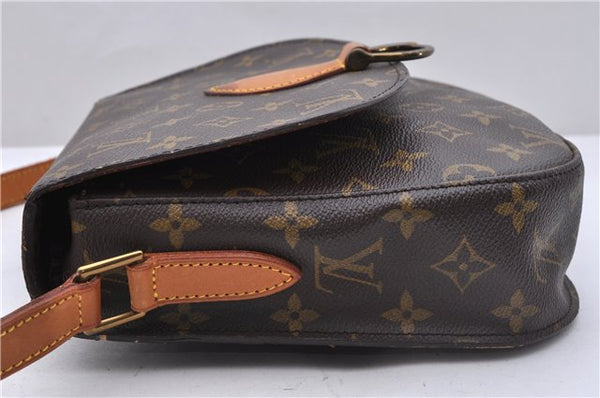 Auth Louis Vuitton Monogram Saint Cloud GM Shoulder Cross Bag M51242 LV 4645D