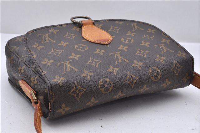 Auth Louis Vuitton Monogram Saint Cloud GM Shoulder Cross Bag M51242 LV 4645D