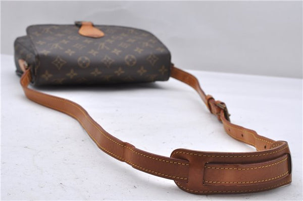 Auth Louis Vuitton Monogram Saint Cloud GM Shoulder Cross Bag M51242 LV 4645D