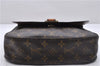 Auth Louis Vuitton Monogram Saint Cloud GM Shoulder Cross Bag M51242 LV 4645D