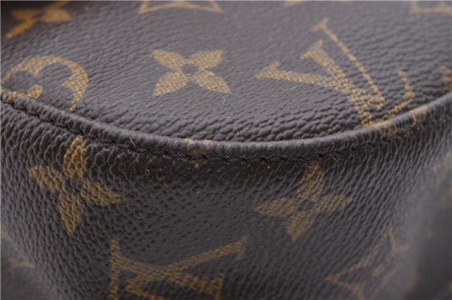 Auth Louis Vuitton Monogram Saint Cloud GM Shoulder Cross Bag M51242 LV 4645D