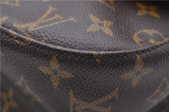 Auth Louis Vuitton Monogram Saint Cloud GM Shoulder Cross Bag M51242 LV 4645D