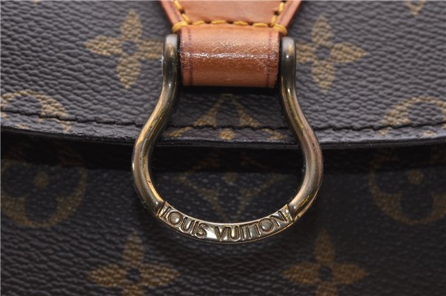 Auth Louis Vuitton Monogram Saint Cloud GM Shoulder Cross Bag M51242 LV 4645D