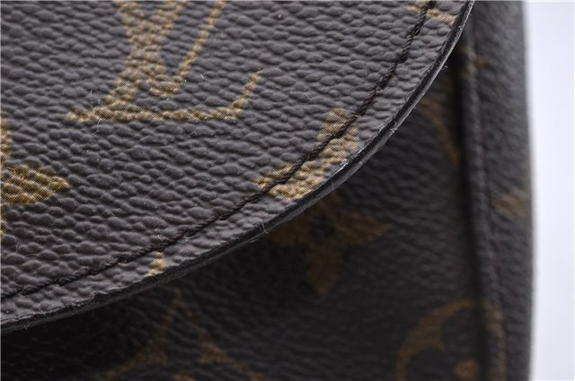 Auth Louis Vuitton Monogram Saint Cloud GM Shoulder Cross Bag M51242 LV 4645D