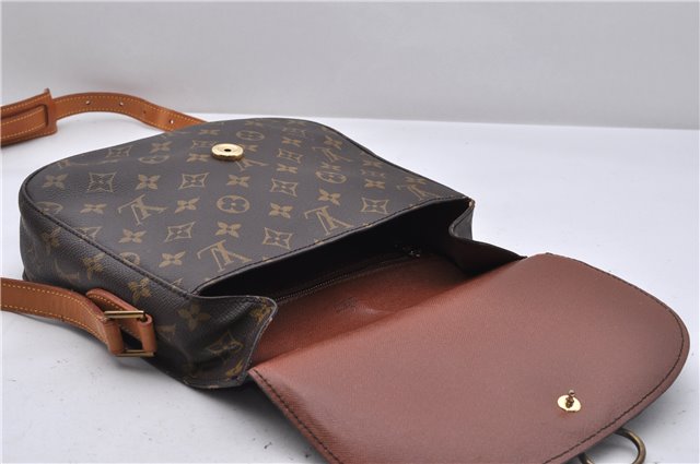 Auth Louis Vuitton Monogram Saint Cloud GM Shoulder Cross Bag M51242 LV 4645D