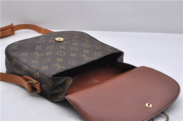 Auth Louis Vuitton Monogram Saint Cloud GM Shoulder Cross Bag M51242 LV 4645D