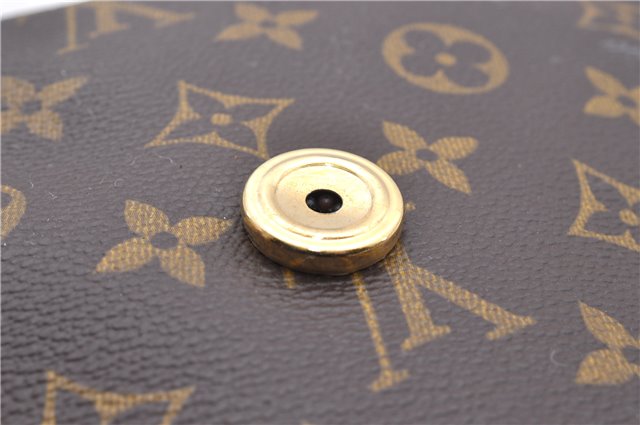 Auth Louis Vuitton Monogram Saint Cloud GM Shoulder Cross Bag M51242 LV 4645D