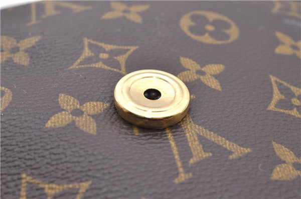 Auth Louis Vuitton Monogram Saint Cloud GM Shoulder Cross Bag M51242 LV 4645D