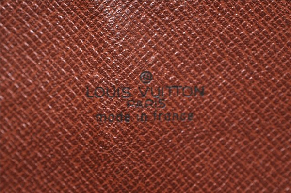 Auth Louis Vuitton Monogram Saint Cloud GM Shoulder Cross Bag M51242 LV 4645D