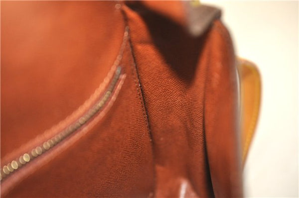 Auth Louis Vuitton Monogram Saint Cloud GM Shoulder Cross Bag M51242 LV 4645D