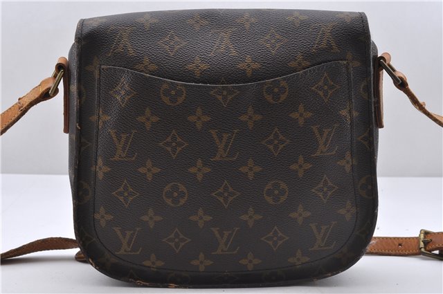 Auth Louis Vuitton Monogram Saint Cloud GM Shoulder Cross Bag M51242 LV 4646D