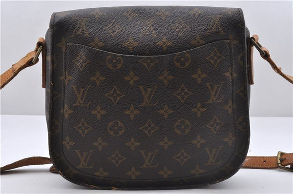 Auth Louis Vuitton Monogram Saint Cloud GM Shoulder Cross Bag M51242 LV 4646D