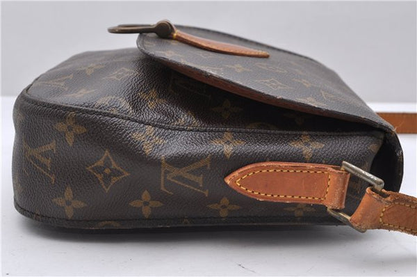 Auth Louis Vuitton Monogram Saint Cloud GM Shoulder Cross Bag M51242 LV 4646D