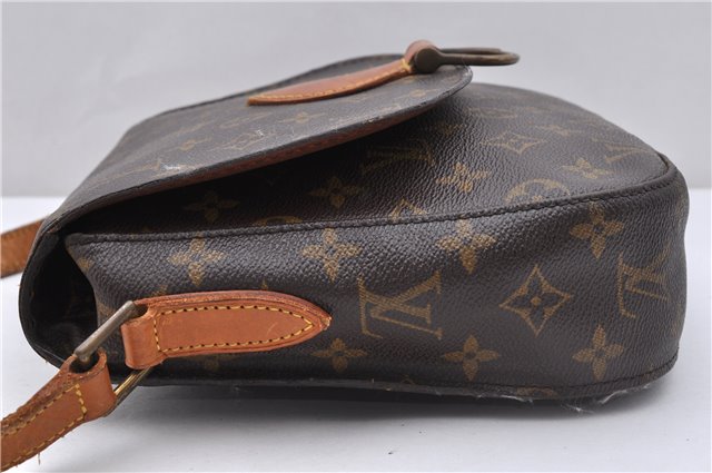 Auth Louis Vuitton Monogram Saint Cloud GM Shoulder Cross Bag M51242 LV 4646D