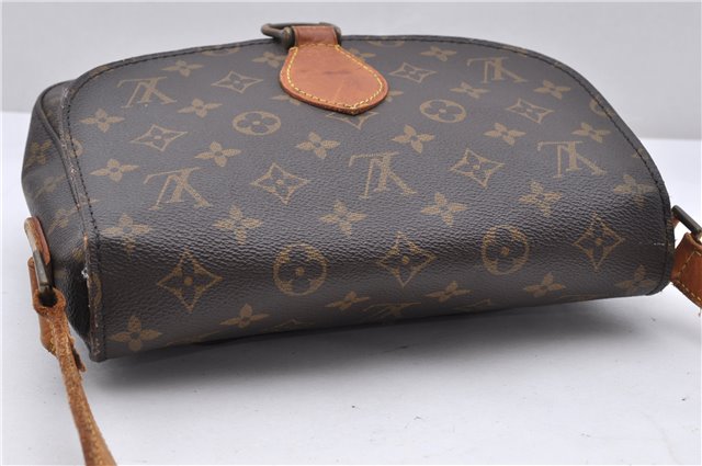 Auth Louis Vuitton Monogram Saint Cloud GM Shoulder Cross Bag M51242 LV 4646D