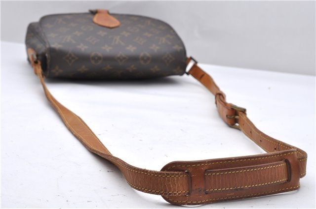 Auth Louis Vuitton Monogram Saint Cloud GM Shoulder Cross Bag M51242 LV 4646D
