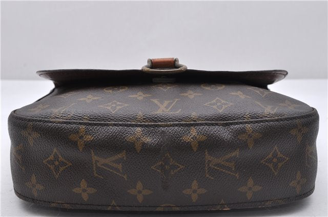 Auth Louis Vuitton Monogram Saint Cloud GM Shoulder Cross Bag M51242 LV 4646D