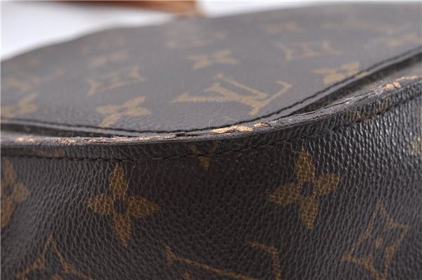Auth Louis Vuitton Monogram Saint Cloud GM Shoulder Cross Bag M51242 LV 4646D