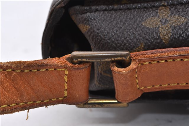 Auth Louis Vuitton Monogram Saint Cloud GM Shoulder Cross Bag M51242 LV 4646D