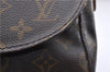 Auth Louis Vuitton Monogram Saint Cloud GM Shoulder Cross Bag M51242 LV 4646D